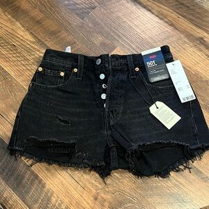 Levi’s high rise shorts